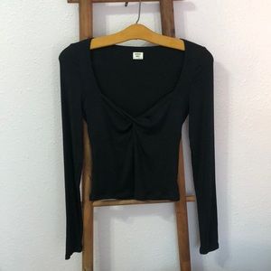 Sunday Best Black long sleeve top